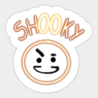 Glowing Shooky Sticker